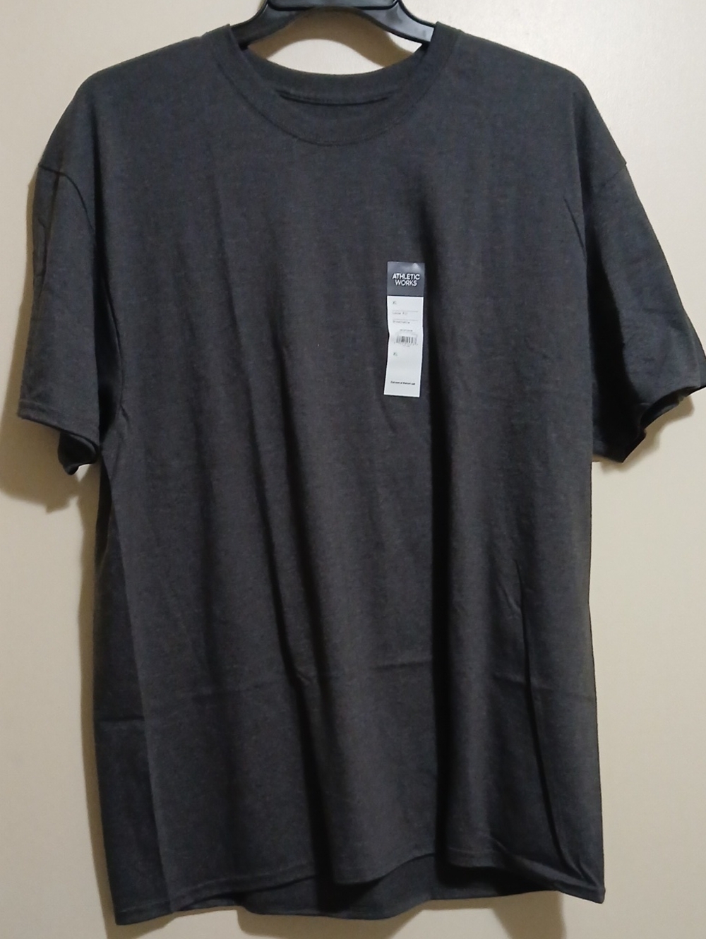 Athletic Works Men's XL Cotton Active Tee with Short Sleeves